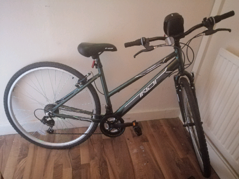 indi voyager womens hybrid bike